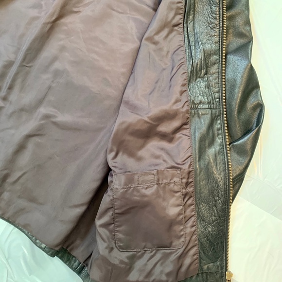 Couture vintage leather jacket - Picture 3 of 4